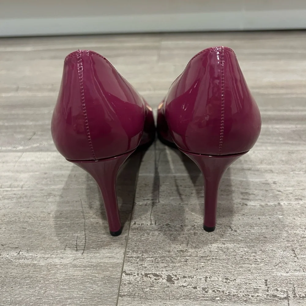 Christian Louboutin Purple Patent Leather Heels Women Size 39.5 Pre-Owned‎ - Picture 4 of 7